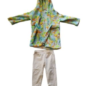 Baby Robe & Pants Bundle